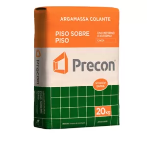 ARGAMASSA PRECON PISO SOBRE PISO 20KG CINZA