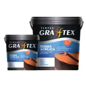 RESINA GRAFFTEX MULTIUSO CERAMICA TELHA 18L